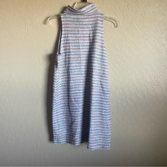 Anthropologie Akemi‎ + Kin Turtle Neck Multicolored Striped Dress - Picture 3 of 7